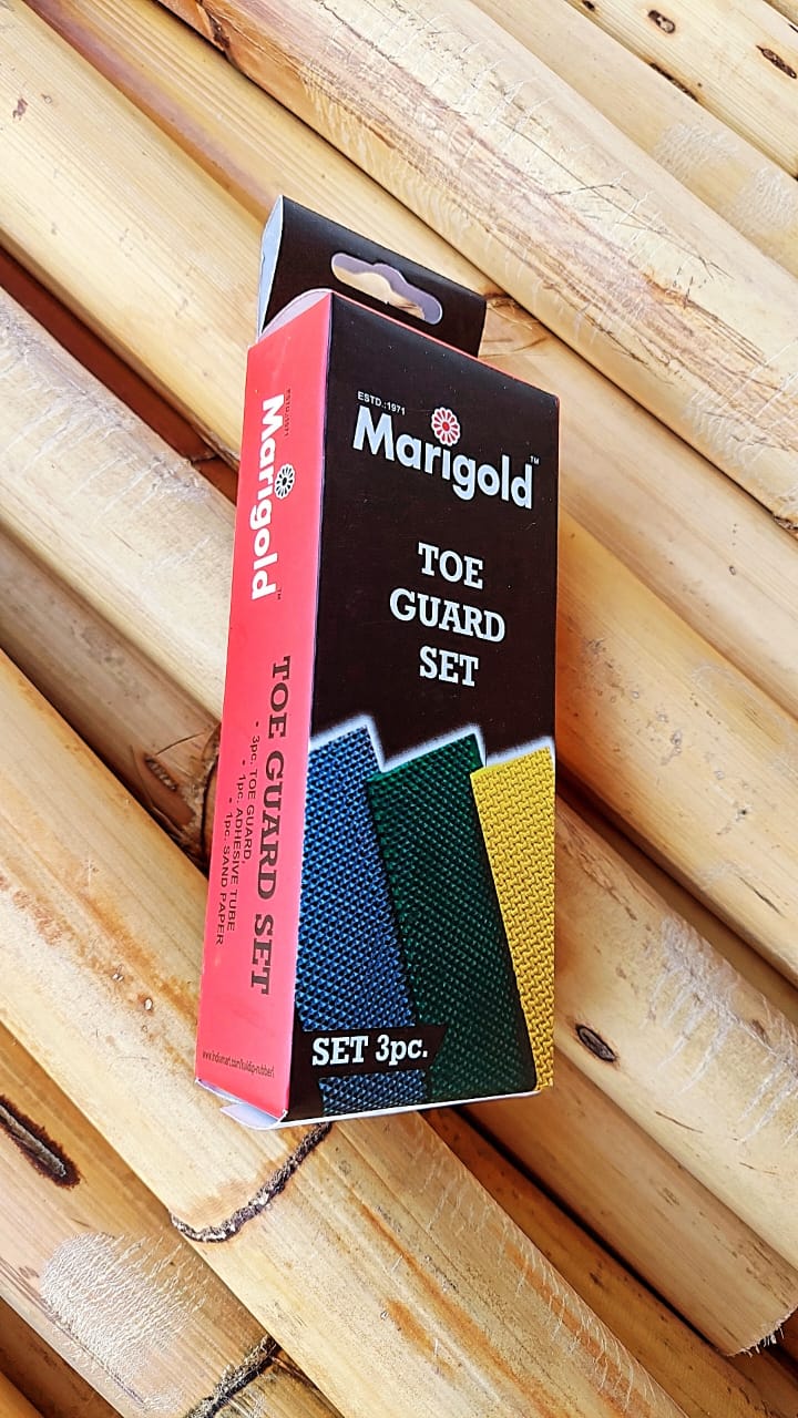 Marigold Cricket Bat Toe Guard Set